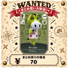 デースケ　amiibo あつ森　アミーボカード　②
