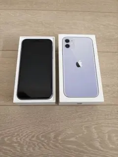 Apple iPhone 11 ホワイト 本体と箱のみのセット - メルカリ