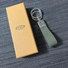 付属品完備 未使用品✨】トッズ タッセル＆キーリング レザー