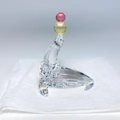 Swarovski スワロフスキー アシカ 置物 フィギュリン　|6287|☆ Swarovski スワロフスキー アシカ 置物 フィギュリン |6287|☆ - メルカリ