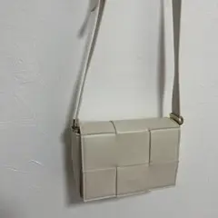 As know as pinky 編み込みショルダーバッグ