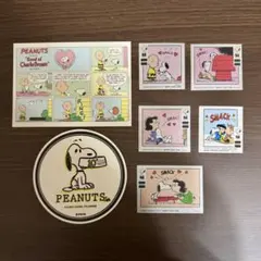 スヌーピーミュージアム 限定ステッカーセット