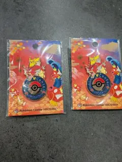 ポケモンセンターヒロシマ 広島限定　　ロゴピンズ　赤いギャラドス　2個セット
