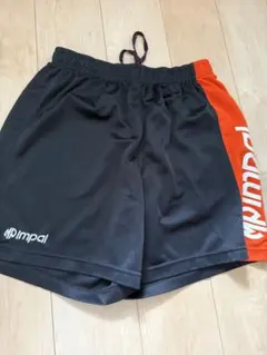 impal 黒・オレンジ ショートパンツ