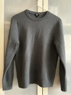 UNIQLO ミラノリブセーター　グレー