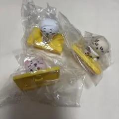 松屋　コラボ　フィギュア　ちいかわ　古本屋（カニちゃん）ラッコ　3点セット②
