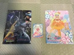 映画「最強王図鑑」特典　クリアファイル　アイプリ　カード　みつき　つむぎ