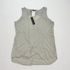 新品 訳あり theory タンクトップ レーヨン S グレーのサムネイル