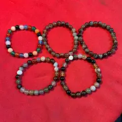 天然石ブレスレットセット_