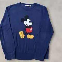 UNIQLO ミッキーマウス セーター 150cm ネイビー