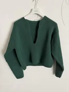 ブラフラ最終値下げ、シールームリン　ハイストレッチキーネックニット