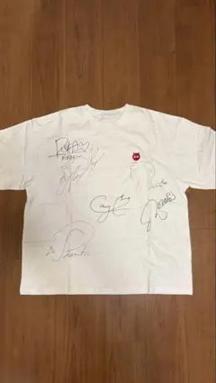 高嶺のなでしこ メンバー全員 直筆サイン入りtシャツ 新品未使用