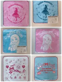 松田聖子さん　タオル6枚セット➕️おまけ 松田聖子さん タオル6枚セット➕️おまけ