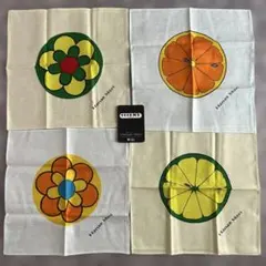 昭和レトロHanae Mori ランチョンマット 4枚セット【デッドストック】