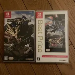 Switch モンスターハンターライズ　モンスターハンターダブルクロスのサムネイル