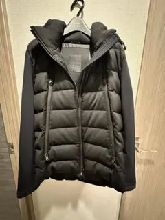 TATRAS タトラス ダウンジャケット ブラック サイズ04 XL フード付