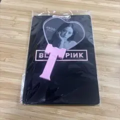 BLACKPINK JISOO ジス ミニチュアうちわ キーホルダーのサムネイル