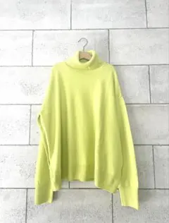 GALERIE VIE ファインウールタートルネック　ハイネックニット