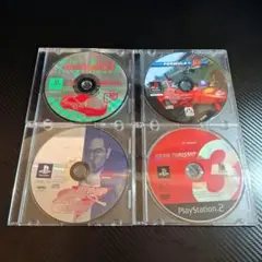 PS1 PS2 レーシングゲーム 4本