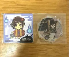 進撃の巨人 Attack on memory 　アクリルコースター　特典　サシャ