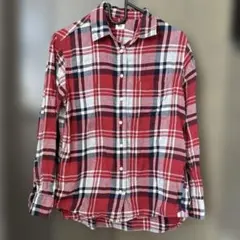 ユニクロ S 赤チェック