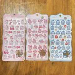 【新品】サンリオ ボンボンドロップシール 3種セットのサムネイル