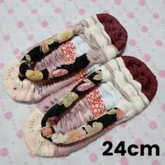 천 코끼리 24cm 천 샌들 슬리퍼 실내화 핸드메이드