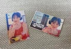 佐野愛花(CUTIE STREET) 「ラブトレ」ラッフルくじ2点セット