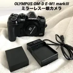 OLYMPUS - 美品　OM-D E-M1 Mark III ボディ Amazon | OM SYSTEM OLYMPUS OM-D E-M1 Mark III ブラックボディ