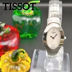 【希少・美品】ティソ ダイヤ クォーツ レディース腕時計 ブレスレット バングルのサムネイル