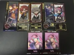 CR GiGOコラボ　チェキ風カード・クリアしおり