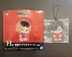 ハイキュー!!劇場版ゴミ捨て場の決戦 一番くじ アクリルチャーム 黒尾鉄朗