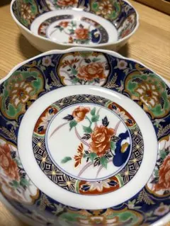 和食器 牡丹柄 鉢 2個セット