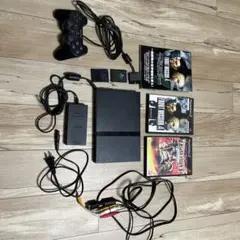 【動作確認済】PlayStation 2 本体 SCPH-70000 ブラック