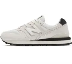 New Balance 996 ホワイト/ブラック スニーカー