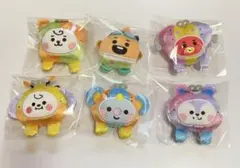 BT21ファミマBABY ROBOTオリジナルぬいぐるみバッジ