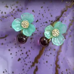 ハンドメイド　ピアス