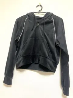 GU フード付き ジャケット M ダークグレー