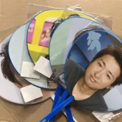 嵐　大野智　ミニうちわ セット
