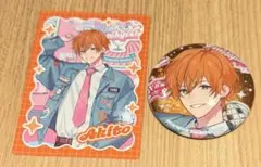 プロセカ　メロパレ　ダイナーカフェ　東雲彰人　缶バッジ　トレーディングカード