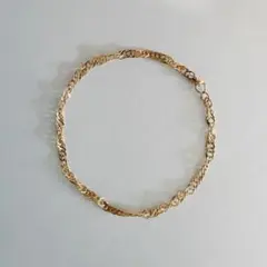 s*h様 K18 18金 イエローゴールド スクリューチェーン0.9mm チェー