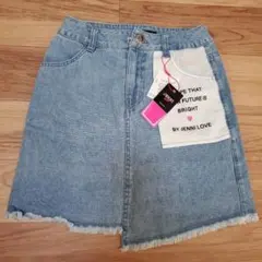 【新品】JENNIlove　デニムスカート140