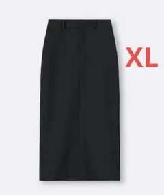 ナローロングスカートZ BLACK XL　GU