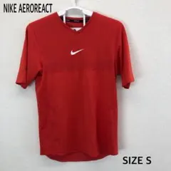 美品⭐ナイキ Nike AEROREACT レッド Tシャツ Sサイズ
