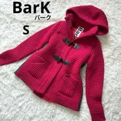 BarK バーク　ダッフルコート　ニット　ダウンジャケット 切替 赤　ピンクのサムネイル