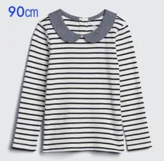 『新品』babyGap 襟付きリブ長袖カットソー 90㎝