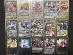 K*M様 バトスピ　プレミアムフルールBOX 2枚収録カード　各1枚　15枚セッ K*M様 バトスピ プレミアムフルールBOX 2枚収録カード 各1枚 15枚セッ