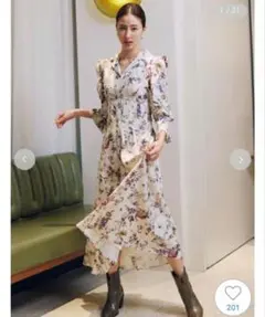 メ*2様 snidel 花柄ワンピース