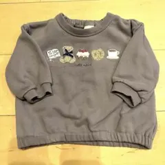 petit main プティマイン　ベビー　トレーナー　80cm