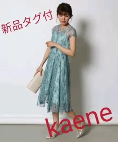 カエン　花園　オールレースワンピース　ドレス